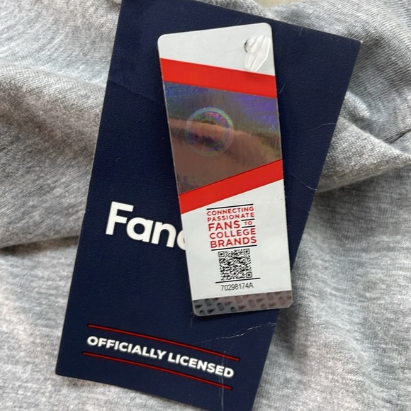 Fanatics Women’s UCF Knights Tee Shirt V-neck Short Sleeve Light Gray Size XL - Picture 4 of 11